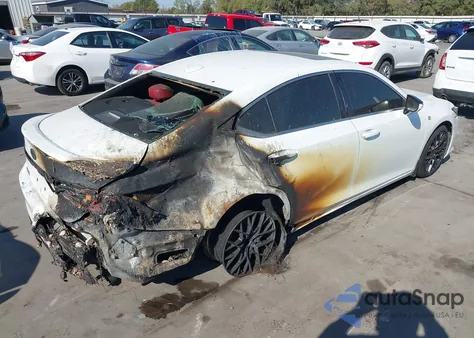 2019 Lexus Es 350 F Sport из США, поврежденный, VIN 58ABZ1B14KU021931